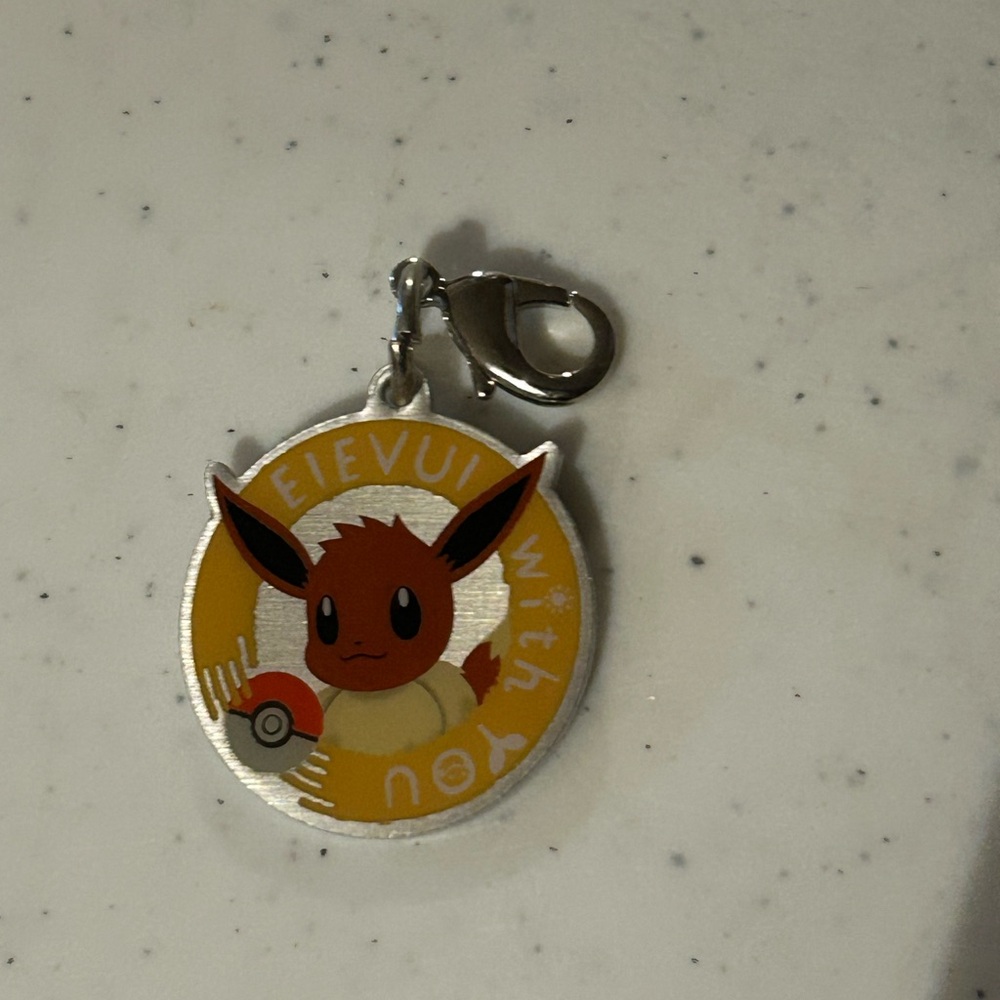 Eievui With You Pet Charm - Yellow